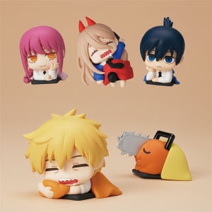 [4월출시 재판] 스탠드스톤즈 오네무탄 체인소맨 가챠 캡슐토이