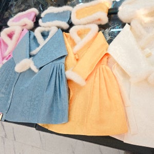 궁 한복 대여 아기 돌잔치 밍크 두루마기 한복 겨울 가족 행사