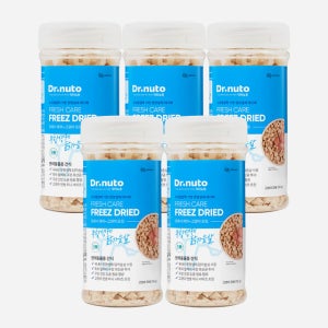 닥터뉴토 프레시케어 강아지 고양이 동결건조 미니 트릿 간식 유산균 함유 구강관리, 닭가슴살, 275g