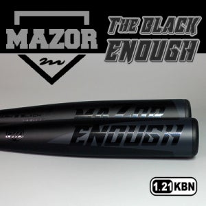 MAZOR 이너프 The 블랙 고반발 미들밸런스 알로이배트 (KBN 1.21)