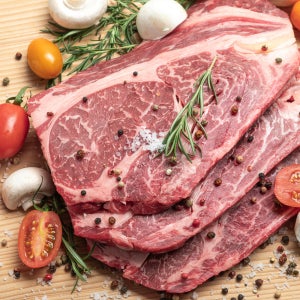 미트인 국내산 한우 숙성 소고기 등심 구이용 홈파티팩 스테이크 2등급, 400g, 3개