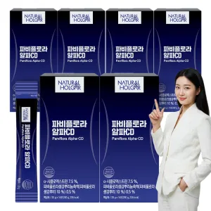 광동헬스바이오 네츄럴올가 파비플로라 알파CD 20g x 14포, 6개