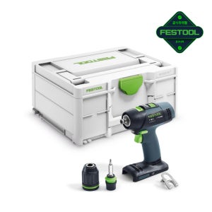 페스툴 충전 드릴 T 18+3 Basic 577290 다목적 스크류 드라이빙 & 드릴링 베어툴