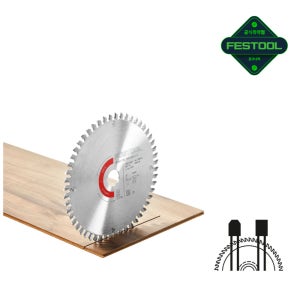 페스툴 205554 원형 톱날 LAMINATE/HPL HW 160x1,8x20 TF52 정밀 래미네이트 HPL 절단용