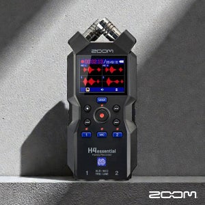 줌 핸디 레코더 H4 essential ZOOM H4-essential 유튜브 마이크 스튜디오 녹음기 ASMR 휴대용