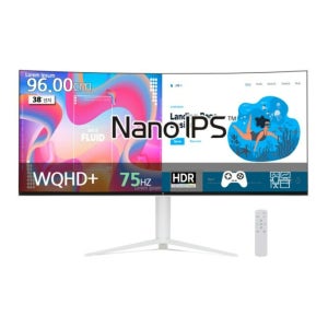 픽셀아트 PIXELART PAQ3830W 화이트 무결점 나노IPS BLACK 커브드 WQHD+ 멀티스탠드 모듈패널탑재