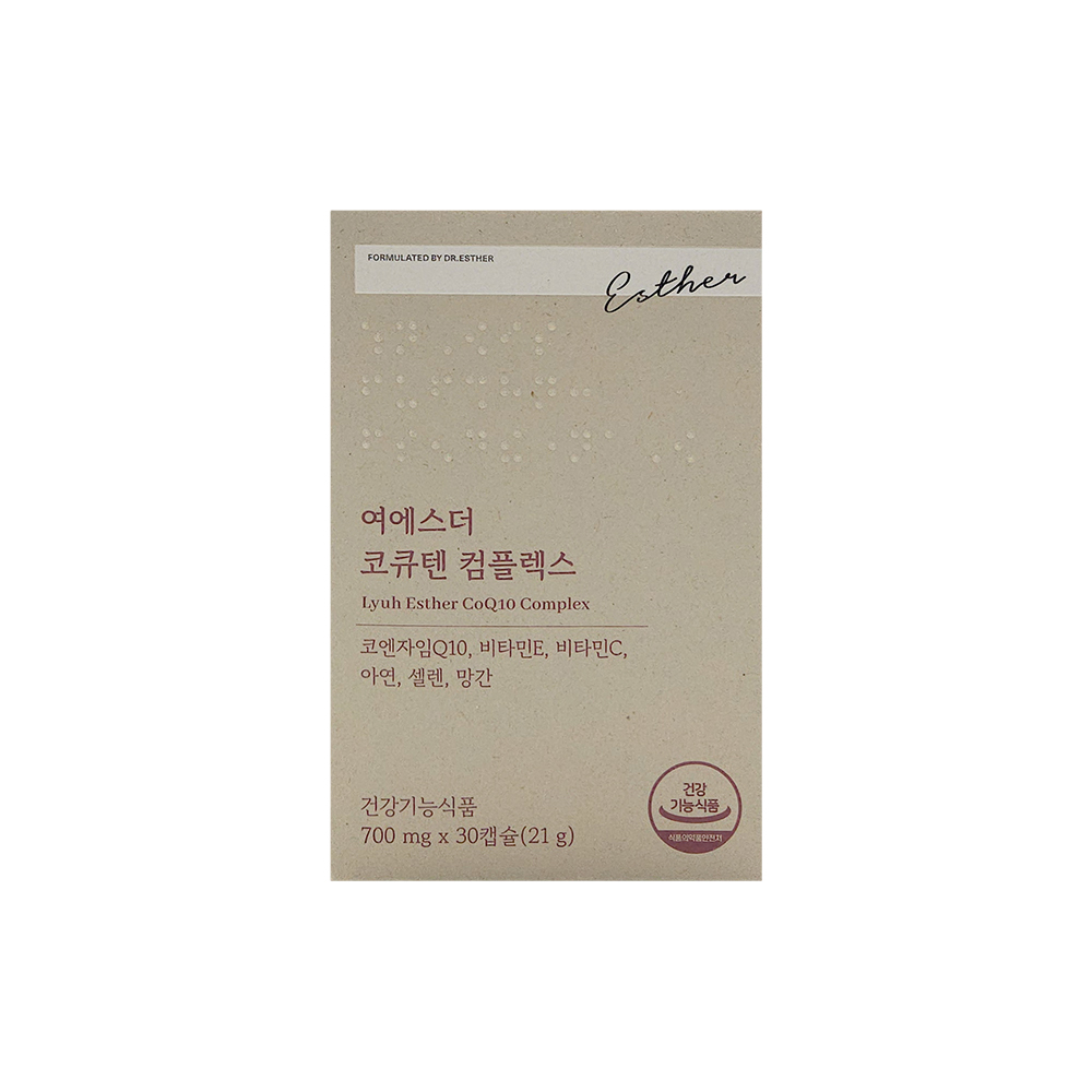 에스더포뮬러 여에스더 코큐텐 컴플렉스 700mg x 30캡슐, 1개