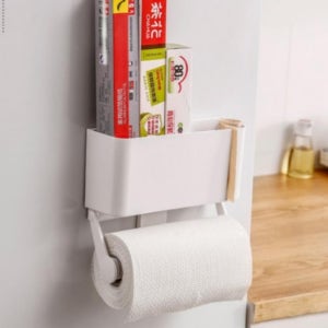 자석형 키친타올 걸이 수납함 냉장고 정리함 주방