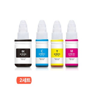 캐논 GI-990 무한잉크 호환잉크 G2910 3900 3910 4900 (검정+칼라 4색) 2세트