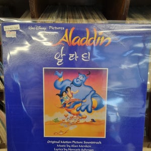 [중고] 알라딘 ost 한국어 더빙 LP(희귀 LP)
