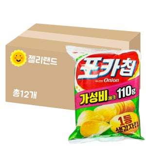 오리온 포카칩 어니언 110g X 12개 (1BOX)