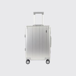 [독일 베르만] 파일럿 풀 알루미늄 캐리어 55cm(20인치) 실버