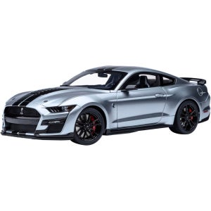 오토아트 1/18 포드 머스탱 쉘비 GT500 실버 / 블랙 스트라이프