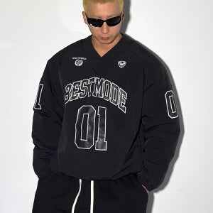 3온스 01 베스트 패딩 맨투맨 남자상의 데일리 겨울티셔츠 따뜻한 빅사이즈 오버핏 도프룸