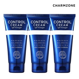 참존 콘트롤 크림 셀프 마사지 딥클렌징 각질제거 150ml, 3개