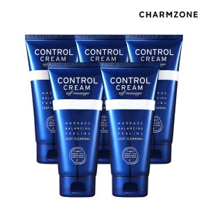 참존 콘트롤 크림 셀프 마사지 딥클렌징 각질제거 150ml, 5개