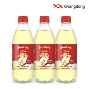 (광동 직영) 썬키스트 애사비 제로 스파클링 500ml 24개 (유/무라벨 랜덤발송)