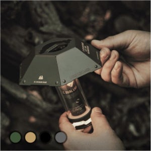 [카고컨테이너] 헥사곤 쉐이드 미니 감성 캠핑 랜턴소품