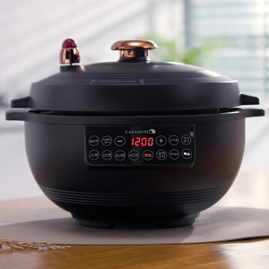 위드웰 전기 압력밥솥 누룽지 가마솥 시즌2 까사맘 4분 압력솥 1-6인용 미니 집들이선물