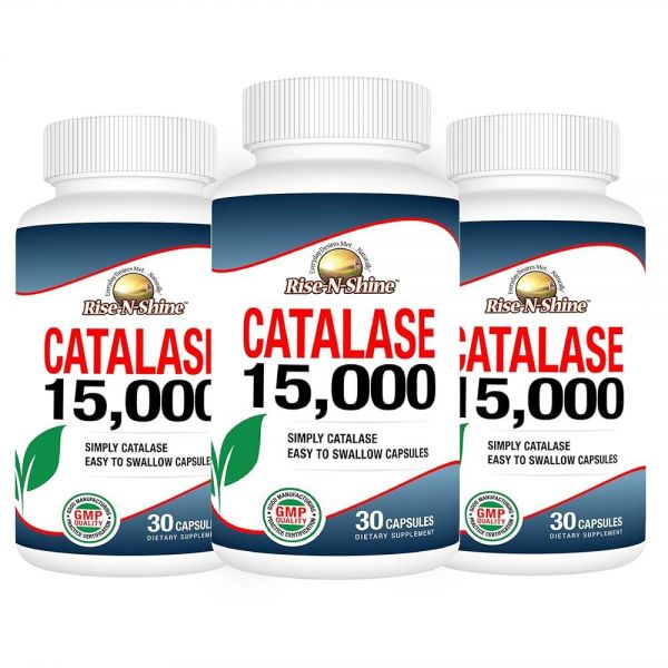 카탈라아제 15,000 - 3병 - 3개월 분량 - Simply Catalase <b>항산화 효소</b> 212380