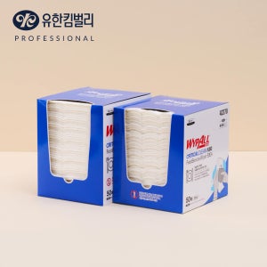 와이프올 크리티컬클린 50매 무형광 키친타올
