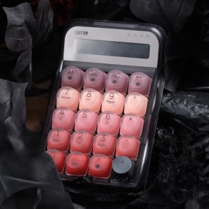 LOFREE 로프리 립스틱 키패드 계산기 감성 디자인 블루투스 기계식 숫자 키패드