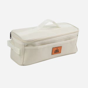 KOOLMAN 쿨맨 캠핑 키친툴 가방 조리도구 소품 수납 아이보리