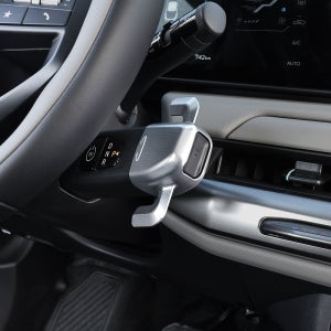 EV5 튜닝 용품 알루미늄 칼럼식 기어노브 서포트 실버 악세사리 몰딩 NB-01