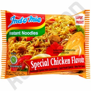 인도네시아 인스턴트 누들 볶음면 인도미 봉지라면 스페셜 치킨, 75g, 5개