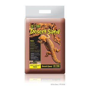 엑소테라 사막모래 샌드 4.5kg 레드컬러 파충류 게코 설치류 햄스터