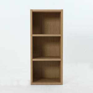 베르데퍼니처 공간깡패 3단 수납장 칼라박스 책장 공간박스 400 내추럴