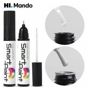 WC9 붓펜 아슬란 화이트크림 카페인트 클리어 세트