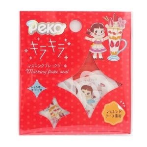 월드크래프트 키라키라 페코짱 스티커 플레이크 씰 스위트 뷔페