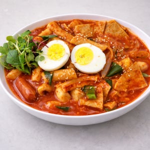 [당일 생산한 떡으로만 배송] 27년 전통 원조 매콤달콤 국물 떡볶이 밀키트 국물떡볶이, 1650g, 3개