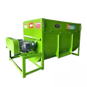 TMR 사료 배합기 축사 혼합 급여 자동 교반 농가 장비 2m 모터 포함 (칼날)