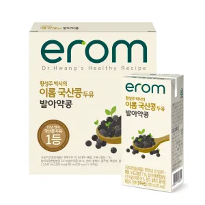한미헬스케어 이롬 황성주박사의 약콩두유 발아약콩 두유, 190ml, 16개