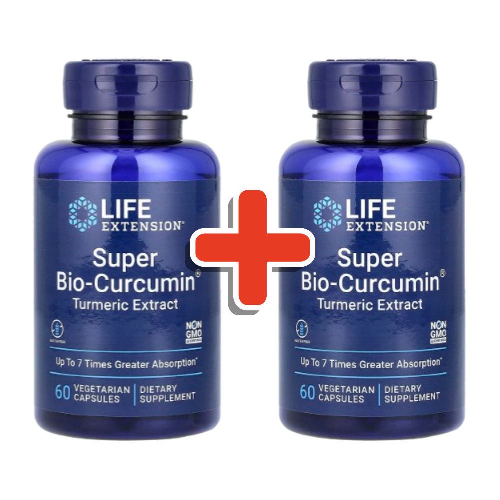 라이프익스텐션 슈퍼 바이오 <b>커큐민 강황추출물</b> 400mg BCM95 2개
