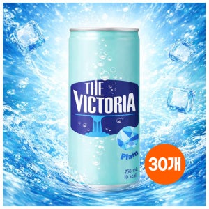 빅토리아 탄산수 플레인 250ml 에이드 카페 음료 30개