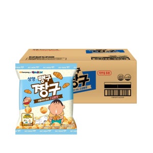 삼양 맹구짱구 히말라야 암염 소금빵맛 85g 24봉 한박스 스낵 간식 띠부실 포함