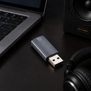 USB 2.0 AUX ST 3.5 사운드카드 오디오 컨버터