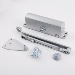 킹 K1630 도어클로저 방화문 현관문용 도어체크 내장정지형 클로져 일자형