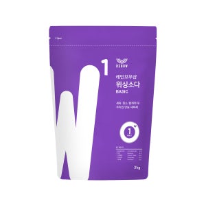 레인보우샵 워싱소다 베이직 탄산소다 3kg, 1개