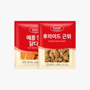 [라운지 회원 전용] 사세 매콤 점보 닭다리 1.3kg+후라이드근위 1kg