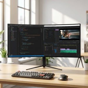 [나노IPS패널]픽셀리스게이밍모니터 PLS-E40R5K60B 5K IPS 100~102cm(40인치)