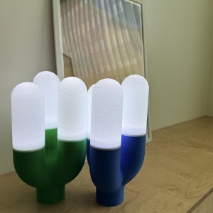 선인장 무드등 플랜테리어 식물 조명 침실 거실 인테리어 소품 3D프린팅 오브제