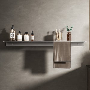 디자인필링 스텐레스 욕실선반 세면서 욕실 수납 선반 40cm