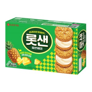 롯데 롯샌 파인애플 315g 4개