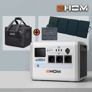이홈 인산철 파워뱅크 1024Wh 캠핑용 발전기 차박 낚시 대용량 배터리 EP1650