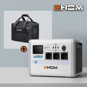 이홈 인산철 파워뱅크 1024Wh 캠핑용 발전기 차박 낚시 대용량 배터리 EP1650