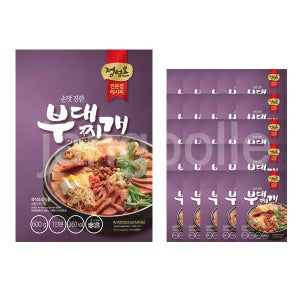 초원식품 정성온 부대찌개 600g 1박스 25개입 대용량 식당 업소 음식점